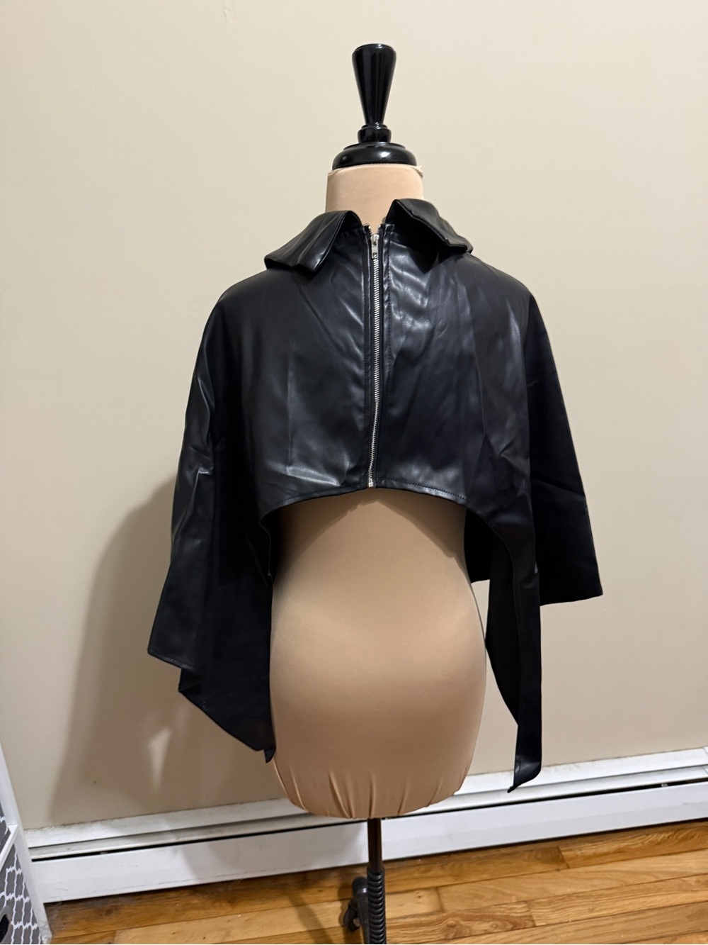 Cowl neck cape. New no tags. - Picture 5 of 8
